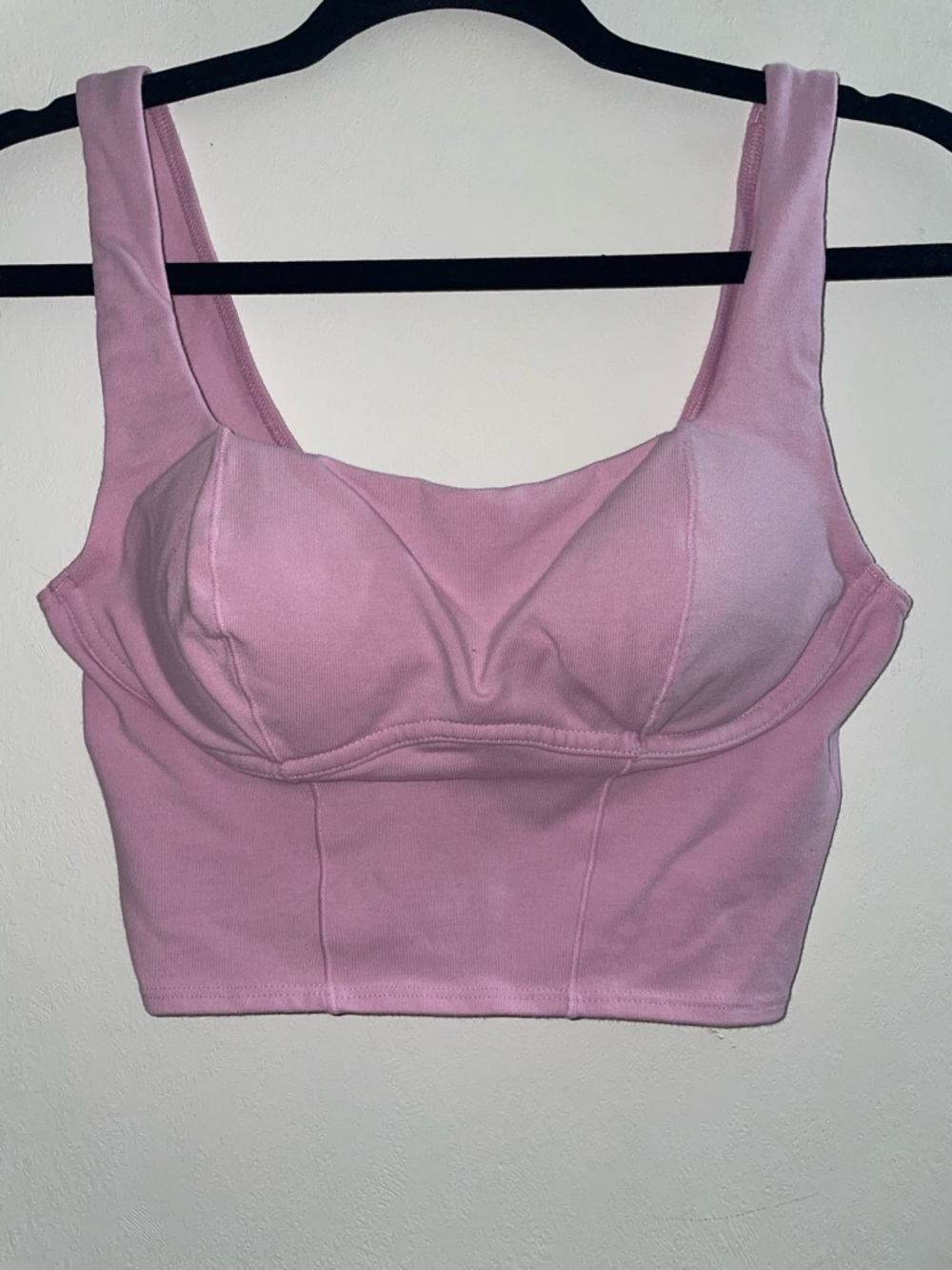 Victoria's Secret Pink Sport Stretchy Light Pink Bralette Top Women’s Size M
